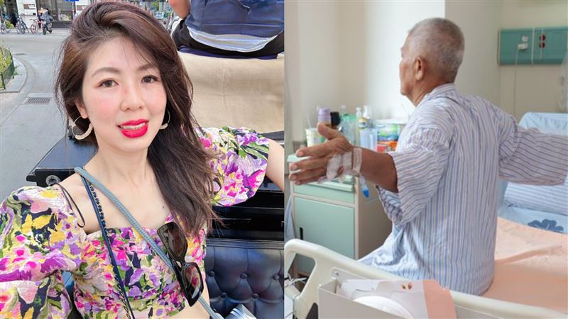 李怡貞父親出院了　她嘆：接著看爸爸造化