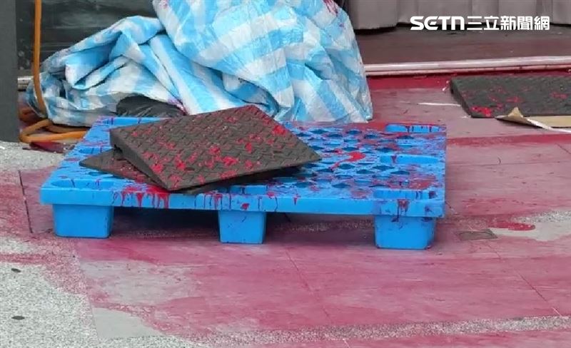 佛具行遭潑漆恐嚇