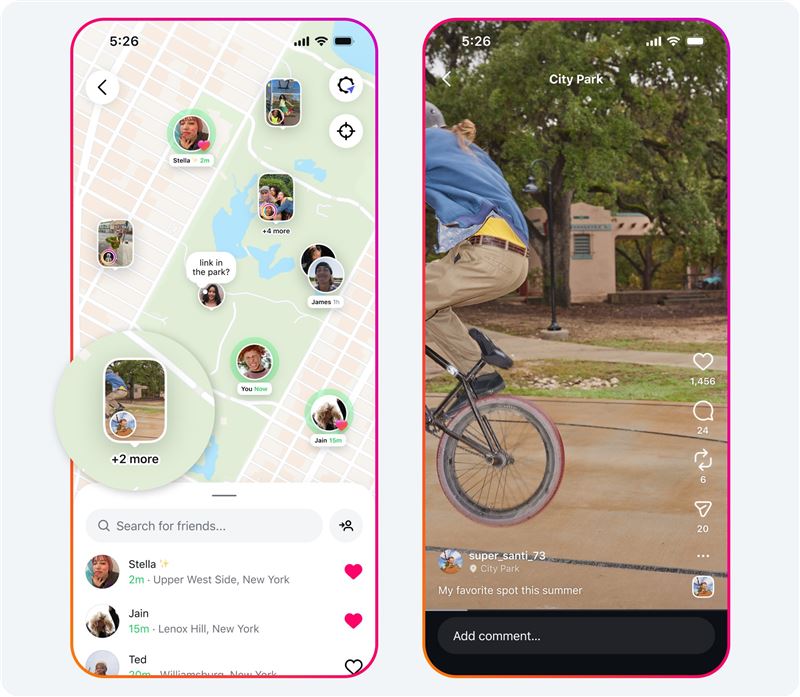 想與對方更靠近?在Instagram地圖上與自選對象開啟共享定位