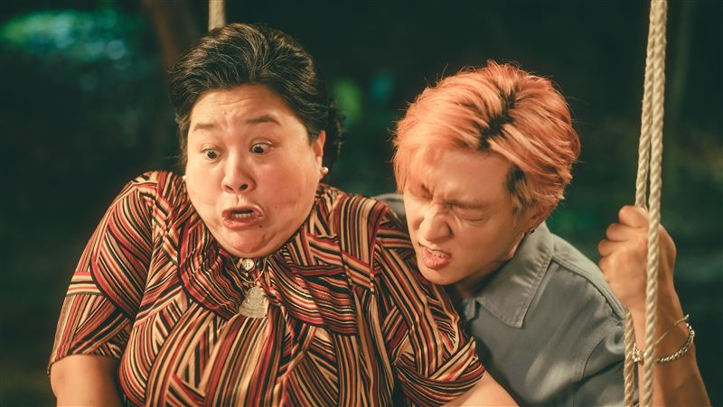 電影《我的婆婆怎麼把OO搞丟了》邀請許多大咖合作。（圖／威視提供）