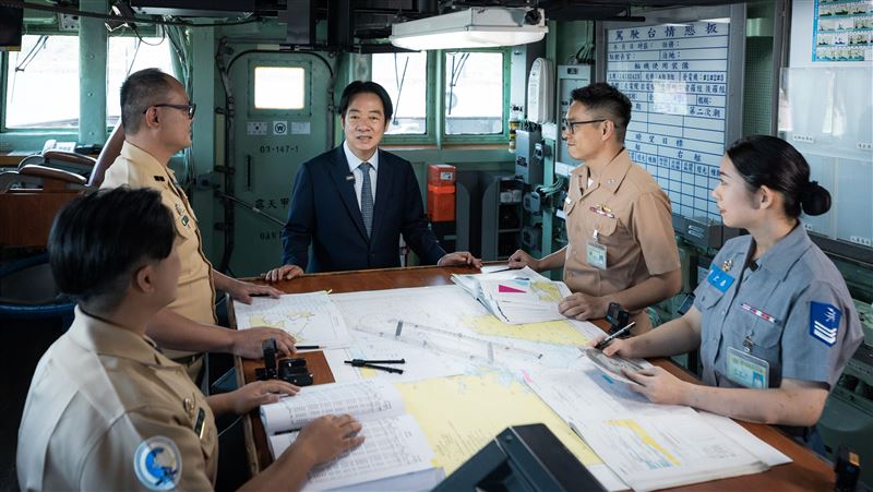 錄莒光園地　賴清德：政府一定做國軍後盾