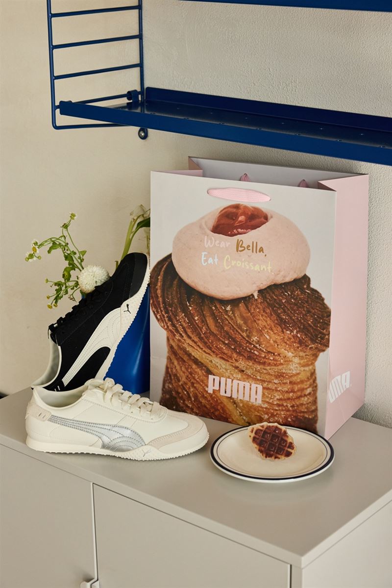 PUMA BELLA UT x FOURNINETINE BAKERY。(圖/品牌業者提供)