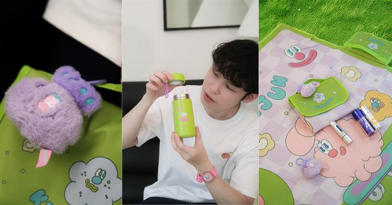 MIRAE未來美攜手療癒系超人氣角色KINGJUN打造一系列超萌聯名贈品。(圖/品牌業者提供)