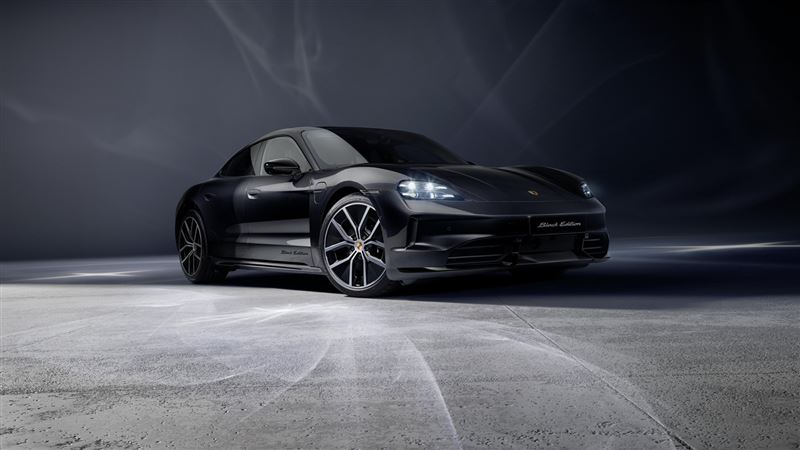 保時捷Taycan Black Edition。（PORSCHE提供）