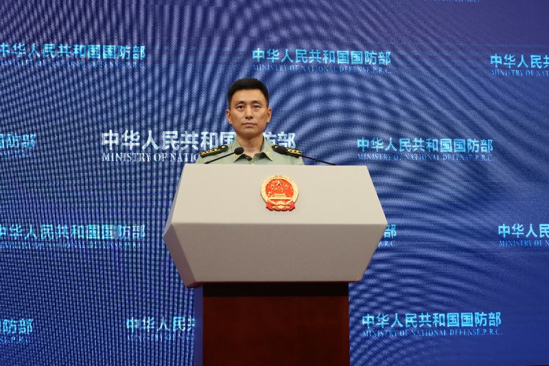 有無台灣老兵參加九三閱兵，中國國防部發言人張曉剛28日未作出具體回應，僅表示「國新辦發布會做了介紹」