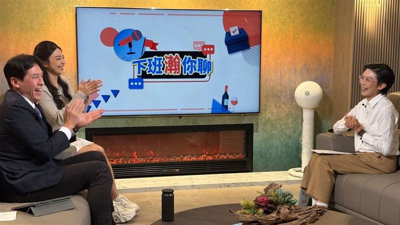 立委林岱樺在《下班瀚你聊》談到目前的「逼宮」聲浪，坦言自己也經歷過「摧毀又重生」。（圖／翻攝畫面）