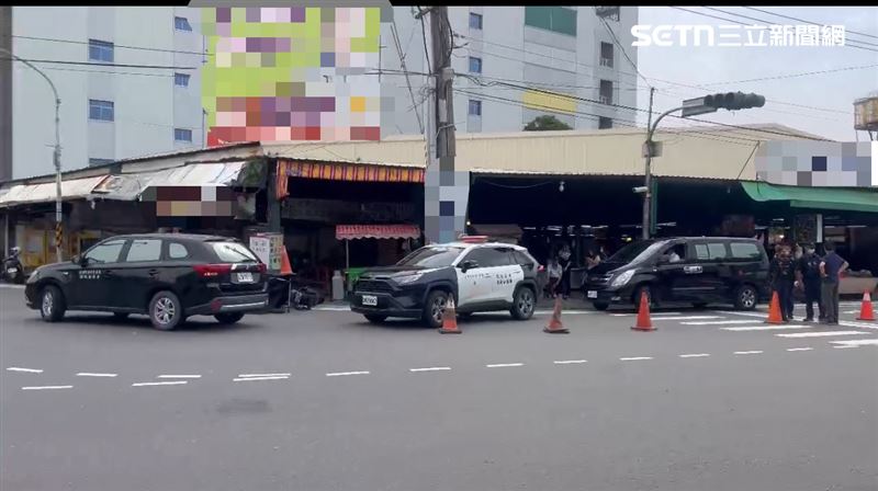 死者疑似到市場買菜，家住附近，豈料遇死劫。（圖／翻攝畫面）