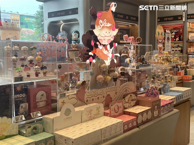 泡泡馬特進駐新光三越小北門店。（圖／記者林昱孜攝影）