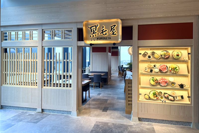 黑毛屋台南小北門店8/29開幕，佔地46坪，提供45客席。（圖／品牌業者提供）