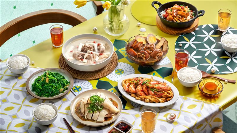 饗賓集團旗下台菜品牌「真珠 台灣佳味」大火炒進台南，8月29日於新光三越台南小北門店3樓同步開幕。（圖／品牌業者提供）