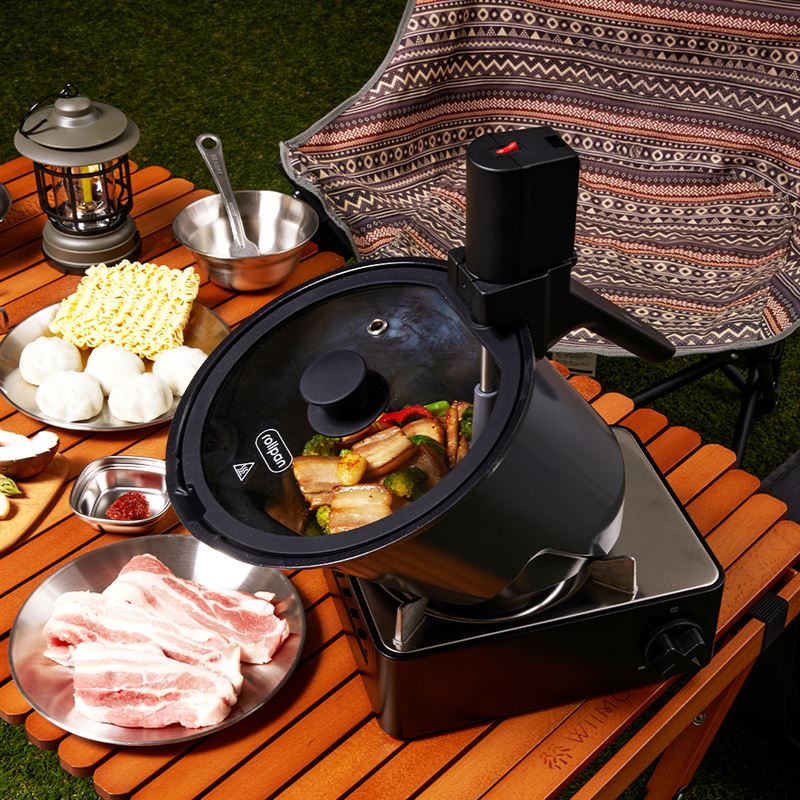 Rollpan自動翻炒鍋$6,980。（圖／品牌業者提供）