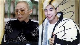 不少人都說羅百吉年輕時激似GD。（圖／翻攝自臉書）