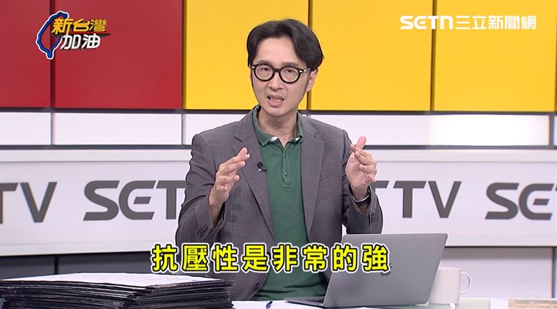 溫朗東表示，從李洋在求學以及球場的奪金表現都能看出他的抗壓力