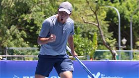 陳彥丞6：1、6：2直落二闖進八強。（圖／主辦單位提供） 