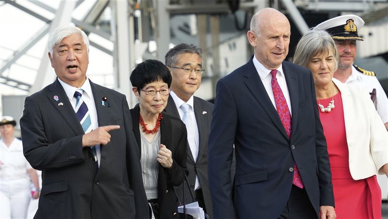 日英防長聯合聲明　重申台海和平重要性