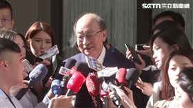 柯建銘受訪。（圖／翻攝畫面） 