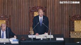 立法院長韓國瑜主持院會。（圖／記者楊士誼攝影）