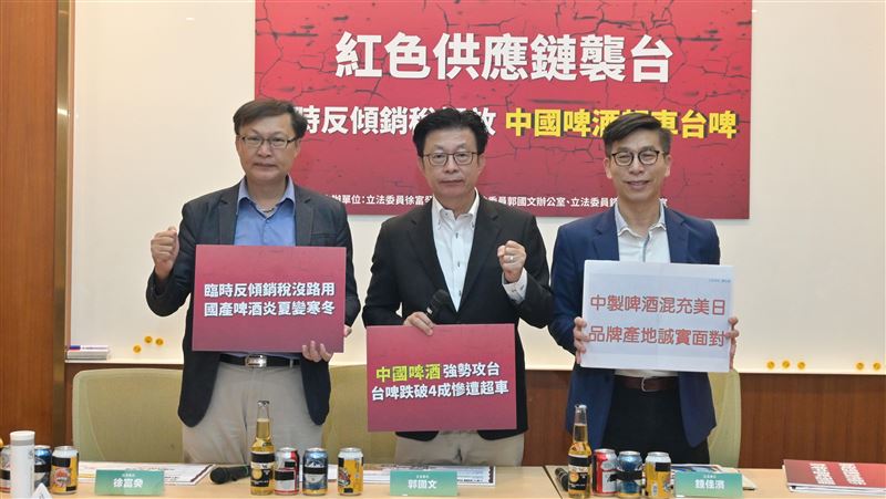 中國啤酒市占超越台啤  綠委盼救釀酒業
