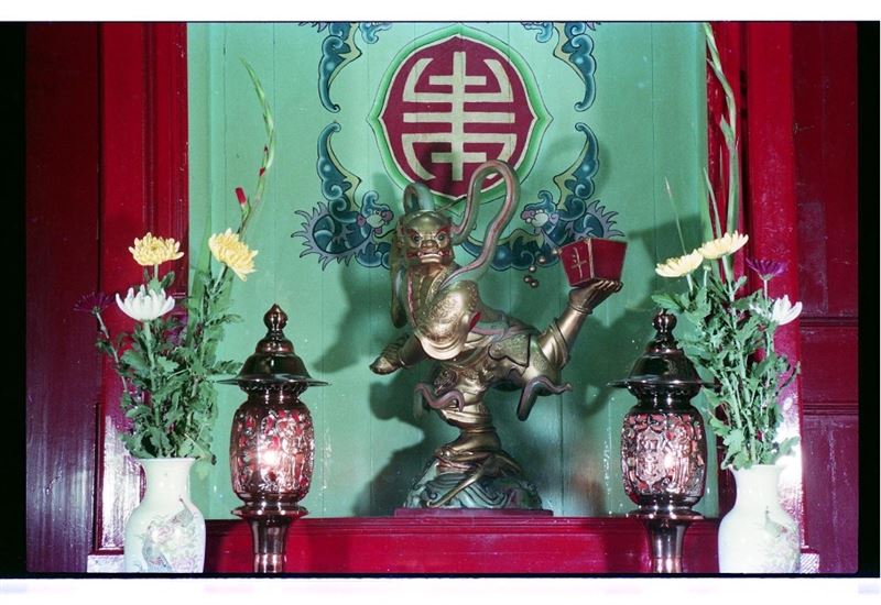 魁星爺常見奉祀於關帝廟、文昌廟、天公廟等。（圖／翻攝自國家文化記憶庫）