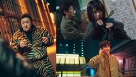 韓劇《十二使者》集結超強卡司，由馬東石(左)、康美娜、徐仁國率領演出。（圖／翻攝自網路）