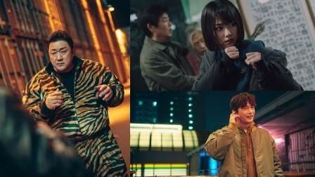 韓劇《十二使者》集結超強卡司，由馬東石(左)、康美娜、徐仁國率領演出。（圖／翻攝自網路）
