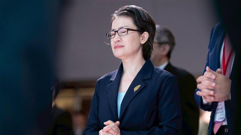 為台灣禱告　蕭美琴：化解社會分歧與對立