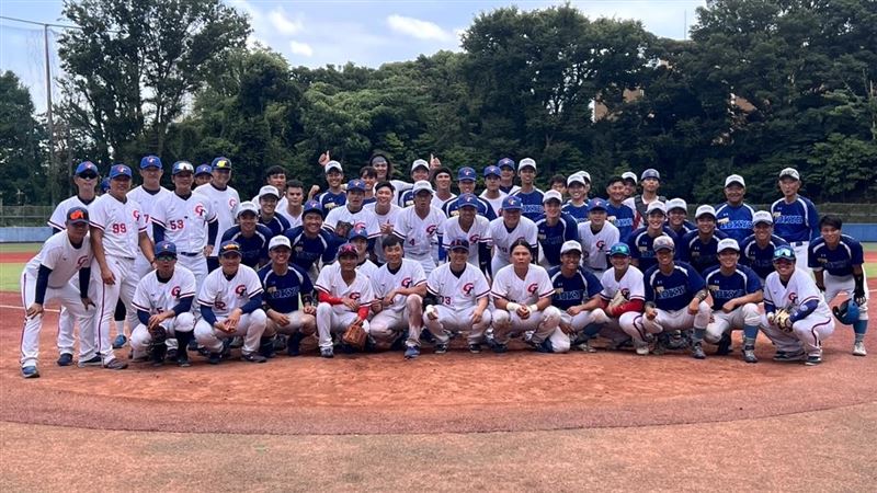 棒球亞錦賽台灣培訓隊赴日交流賽　戰績6勝1敗。（圖／中華民國棒球協會提供）