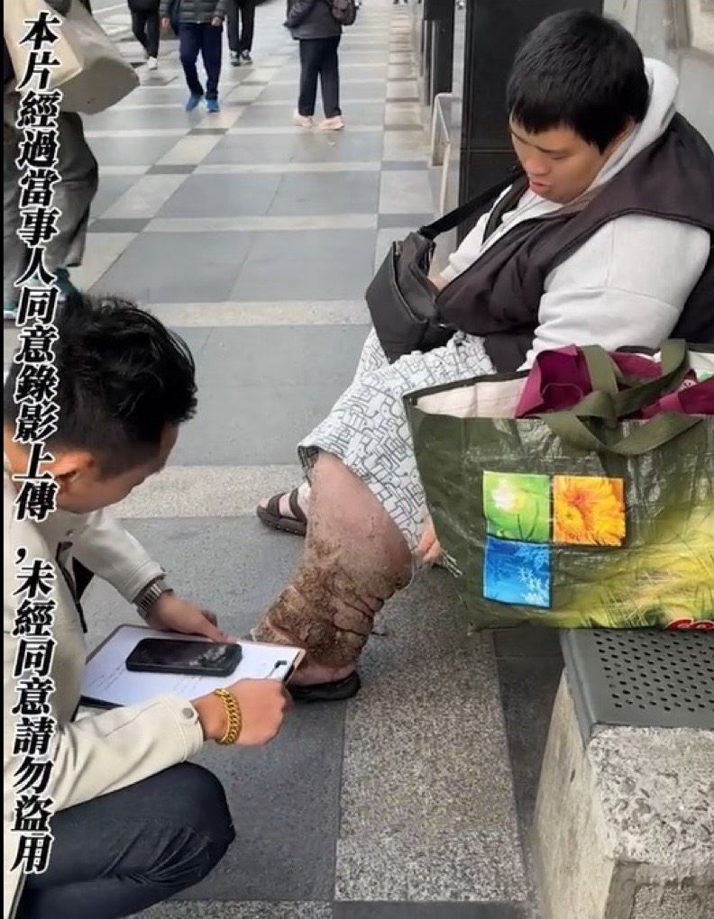 AJ哥嗆告象腿男。（圖／AJ哥提供）