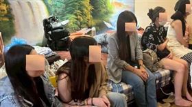 泰籍女子,觀光簽,來台,賣淫,養生會館,掃黃,台中（圖／翻攝畫面）