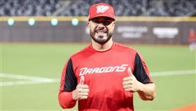 味全龍新洋投鎛銳。（圖／味全龍提供） 