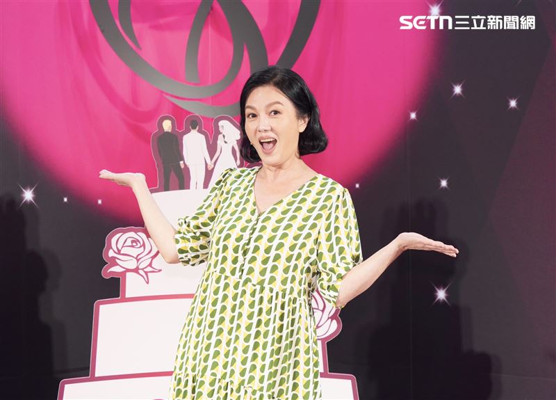 苗可麗說對今年的金鐘獎平常心。（圖／記者趙于瑩攝影）