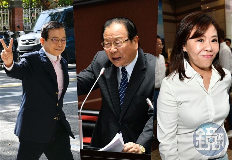 賴士葆、林德福、李彥秀被看好接任總召。（圖／鏡週刊提供）