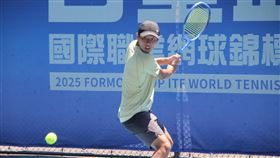 地主選手陳彥丞奮力鏖戰超過兩小時，仍以直落二不敵日本4號種子。（圖／主辦單位提供） 