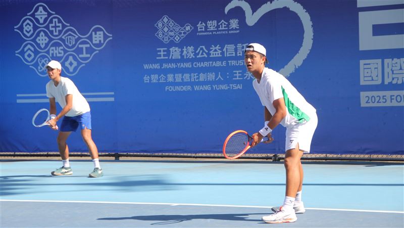 臺將雙打唯一希望李冠毅／林南勳落敗，無緣闖30日冠軍戰。（圖／主辦單位提供）