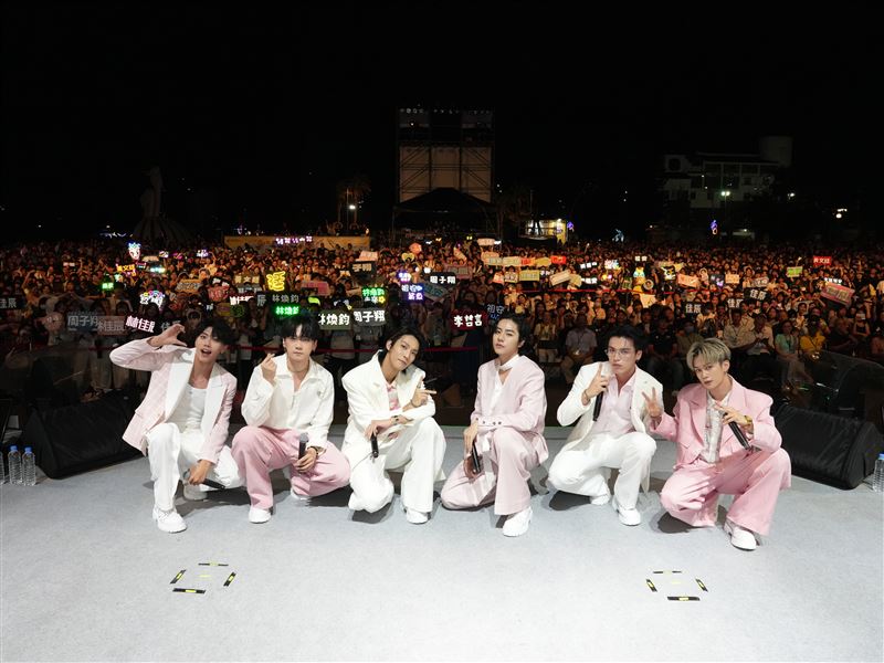 人氣男團OZONE。(圖/澎管處提供)