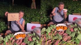 網友在Threads轉發澎恰恰賣地瓜影片。（圖／翻攝自抖音）