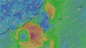 （圖／翻攝自windy.com）