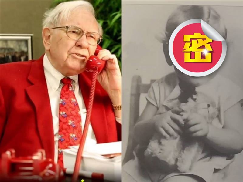 2025年8月30日是巴菲特95歲生日!他的傳奇從送報、蹺家開始 14歲就賺到人生第一桶,提出雪球致富理論。圖右為 3歲的小巴菲特。(圖/翻攝自IG @officialwarrenbuffett、翻攝自《雪球 巴菲特傳》)