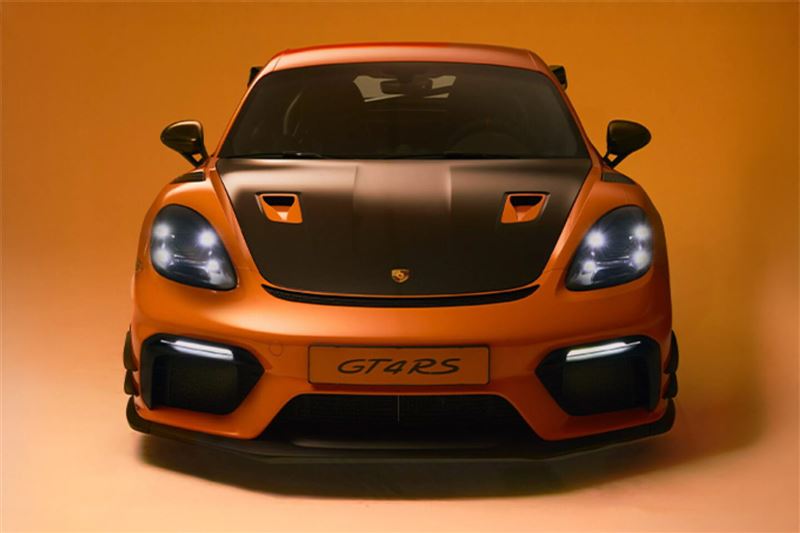 保時捷 718 Cayman GT4 RS 鬱金香。（翻攝PORSCHE網站）