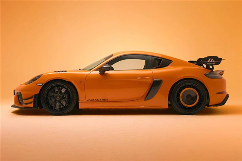 保時捷荷蘭特別打造了一輛專屬GT4 RS綽號「鬱金香」。（翻攝PORSCHE網站）