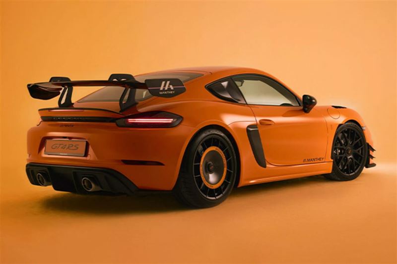 保時捷 718 Cayman GT4 RS 鬱金香。（翻攝PORSCHE網站）