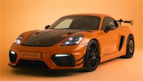 保時捷 718 Cayman GT4 RS 鬱金香。（翻攝PORSCHE網站）