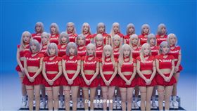 味全龍啦啦隊小龍女全新MV《CRUSH》。（圖／味全龍提供） 