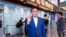 侯友宜出訪歐洲前受訪。（圖／新北市府提供）