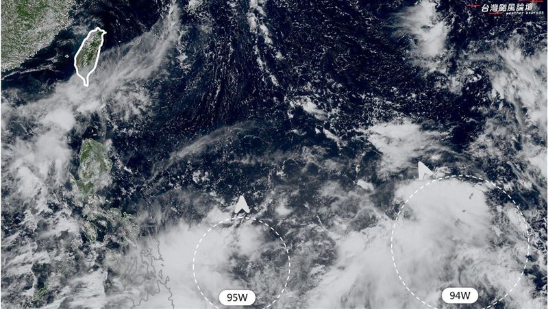 2熱帶擾動發展!有機會成颱1情況靠近台灣
