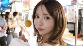 三上悠亞現蹤寧夏夜市。（圖／翻攝自三上悠亞IG）