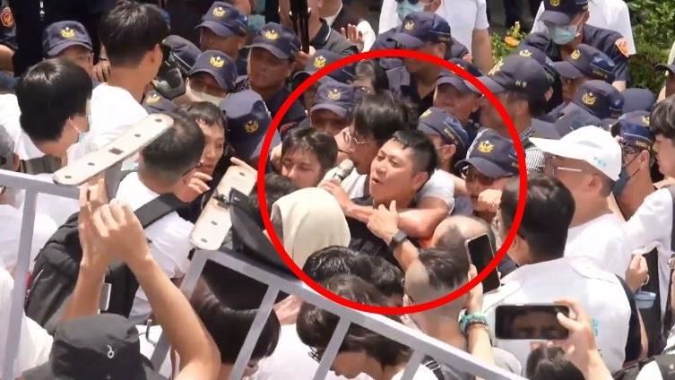 民眾黨走讀爆衝突！中正一分局下午說明