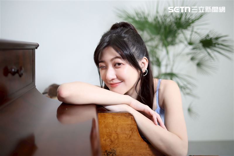 林逸欣會與老公走向婚姻，最主要關鍵是因為老公對她的家人視如己出。（圖／記者鄭孟晃攝影）