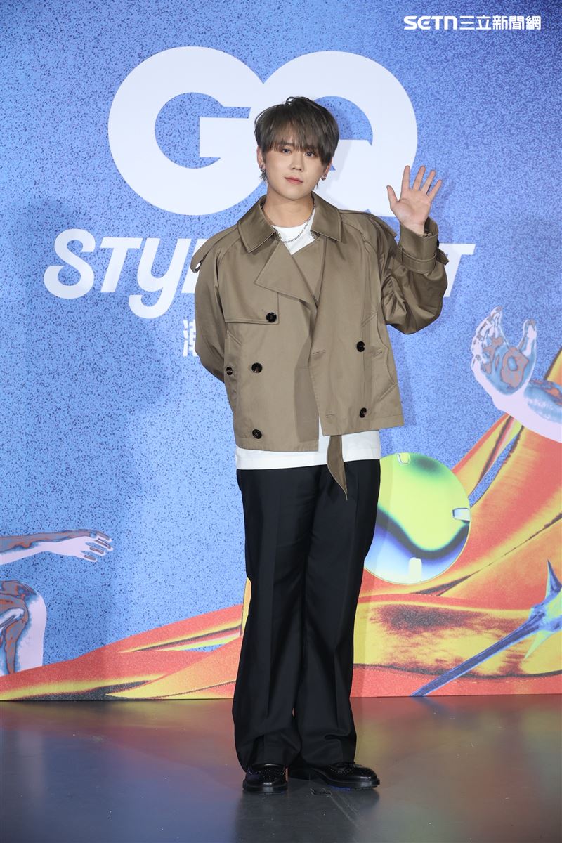 姜濤去年5月曾來台參加時尚活動大量粉絲擠爆現場。(圖/記者鄭孟晃攝影)