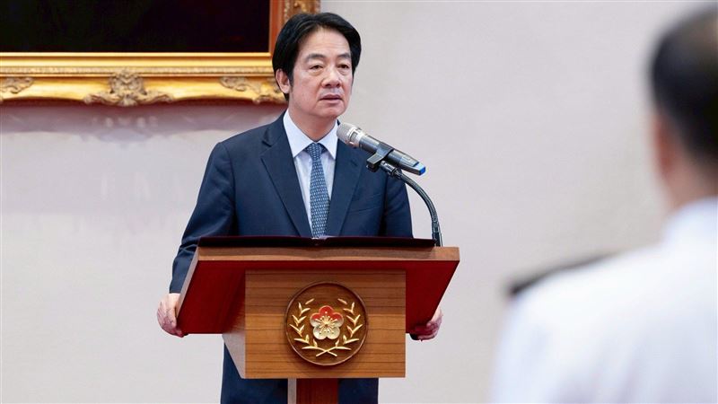 周玉蔻說，國安會副秘書長用對了人，給賴總統拍拍手。（圖／總統府提供）